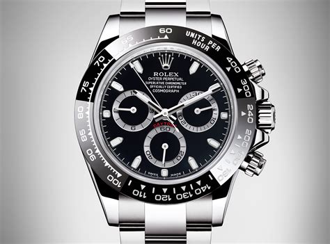 rolex daytona black steel|Rolex steel daytona for sale.